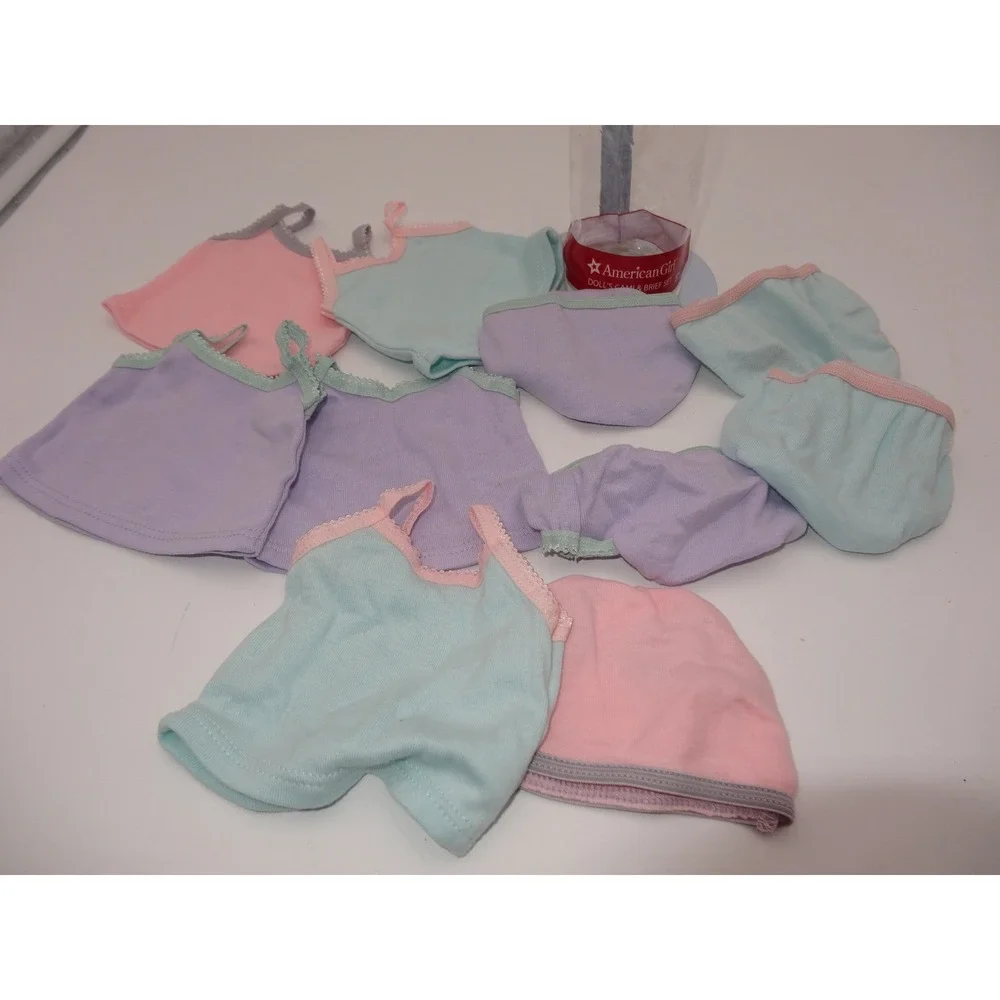 American Girl Doll‎ Tank & Brief Underwear Cami Camisole Set 10pc 18